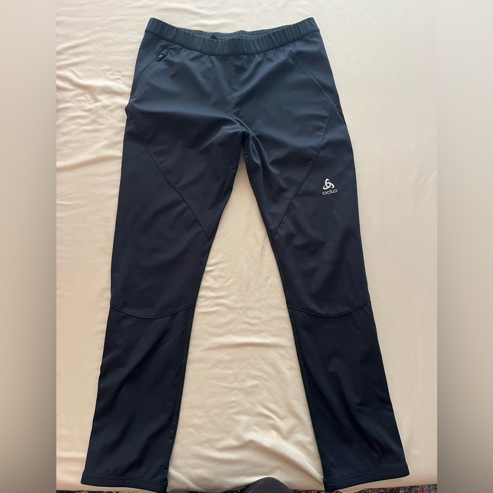 Odlo Size Large Black Aeolus Element Warm Pant